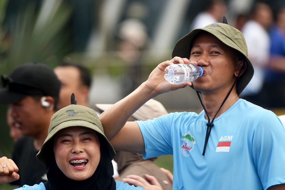 Tiga Tahun Dipercaya JAKIM, Le Minerale Konsisten Dukung Kebutuhan Mineral Pelari